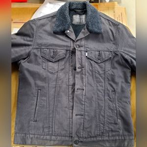 Levi's Twill Sherpa Trucker